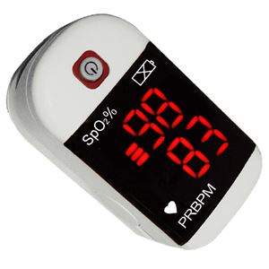 Oximetro de Pulso Choicemmed con Display Led para Adulto Blanco