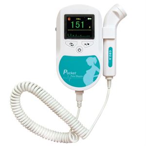 DOPPLER FETAL CONTEC PANTALLA LCD A COLOR 3 MODOS DE OPERACION Y TRANSDUCTOR DE 2 MHZ