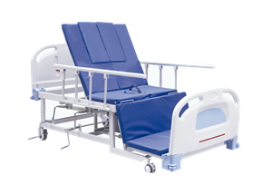 CAMA MANUAL DE 4 POSICIONES Y SILLA CARDIACA