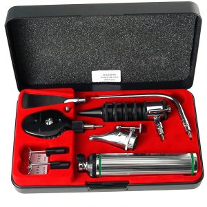 Estuche de diagnóstico luz halógeno