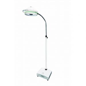 Lámpara multi leds de pedestal con batería para emergencia