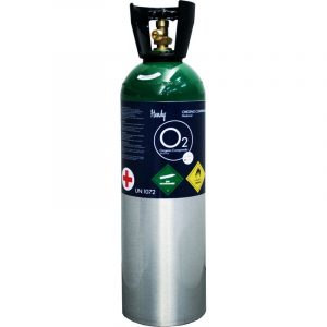 Tanque para oxígeno de 1699 lts handy (sin oxígeno)